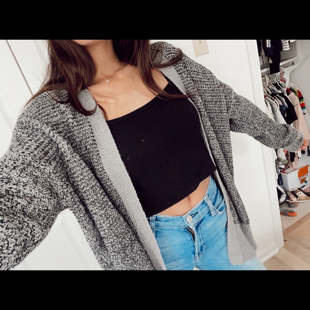 cozy urban outfitters knit cardigan